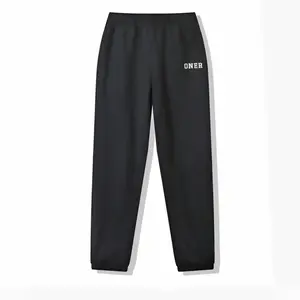 Oner Unisex Heavyweight French Terry Pants, Autumn Winter Loose Casual Versatile Trendy Sports Trousers