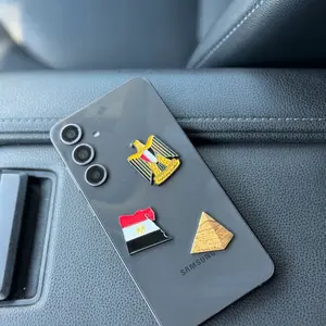 Egypt  Metal Phone Sticker | Egyptian Flag Aesthetic Accessory | Phone & Laptop Decor ip17promax case ip17promax case ip17 phone case ip16promax phone case
