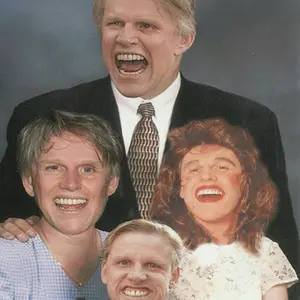 Signed Busey Family Photo (Autographed)