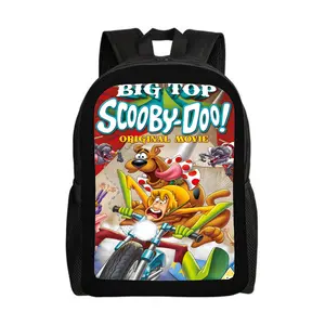 Scooby-Doo-Backpacks for Girls, Cute School Backpack, Aesthetic Bookbag for Teens, Lightweight Classic Backpack for Travel, Work, Picnic A-5