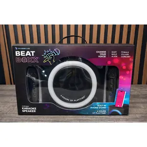 BeatBoxx Portable Karaoke Speaker with Voice Effects