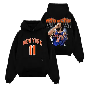 [🏀💪Graphic Hoodie]#11 Basketball Star Hoodie – Premium Cotton Oversized Sweater & T-Shirt, 'The Captain' Inspired Hoodie, Team-Inspired Knicks Style, Sunday Game Day Outfit, Unisex Basketball Fan Hoodie, Cozy Streetwear Pullover