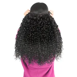 Brazilian Hair 4 Bundles Water Wave with 13*4 Frontal