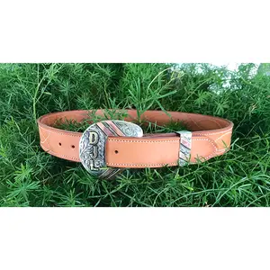 Coolhorse Leather 1 1/2" Slickout Gunslinger Belt, Handmade in Amarillo, TX