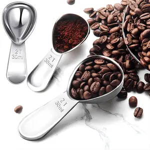 3Pack Stainless Steel Coffee Spoons Short Handles,Tablespoon Measure Spoon Set Fit Coffee, Loose Tea, Sugar Or Flour(30 ml,Silver) - Home Improvement.