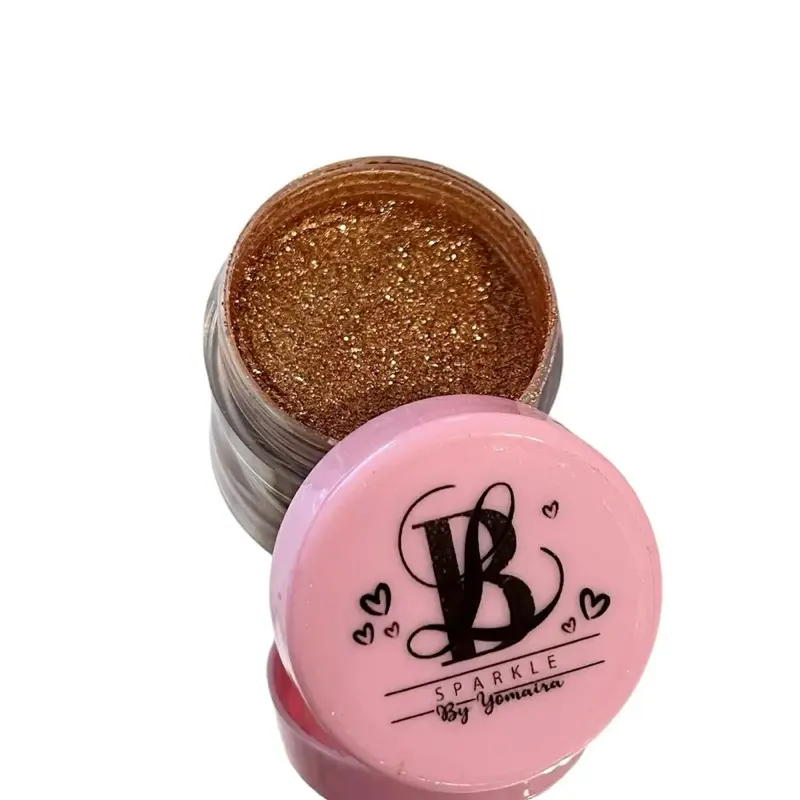 Sparkle by Yomaira Gold Loose Pigments for Eyes and Body Cosmetic Versatile Eyeshadow Makeup Easy to Apply and Blend