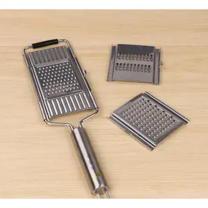 Stainless Steel Grater, Vegetable And Fruit Slicer, Peeler norwegian  cheese  slicer