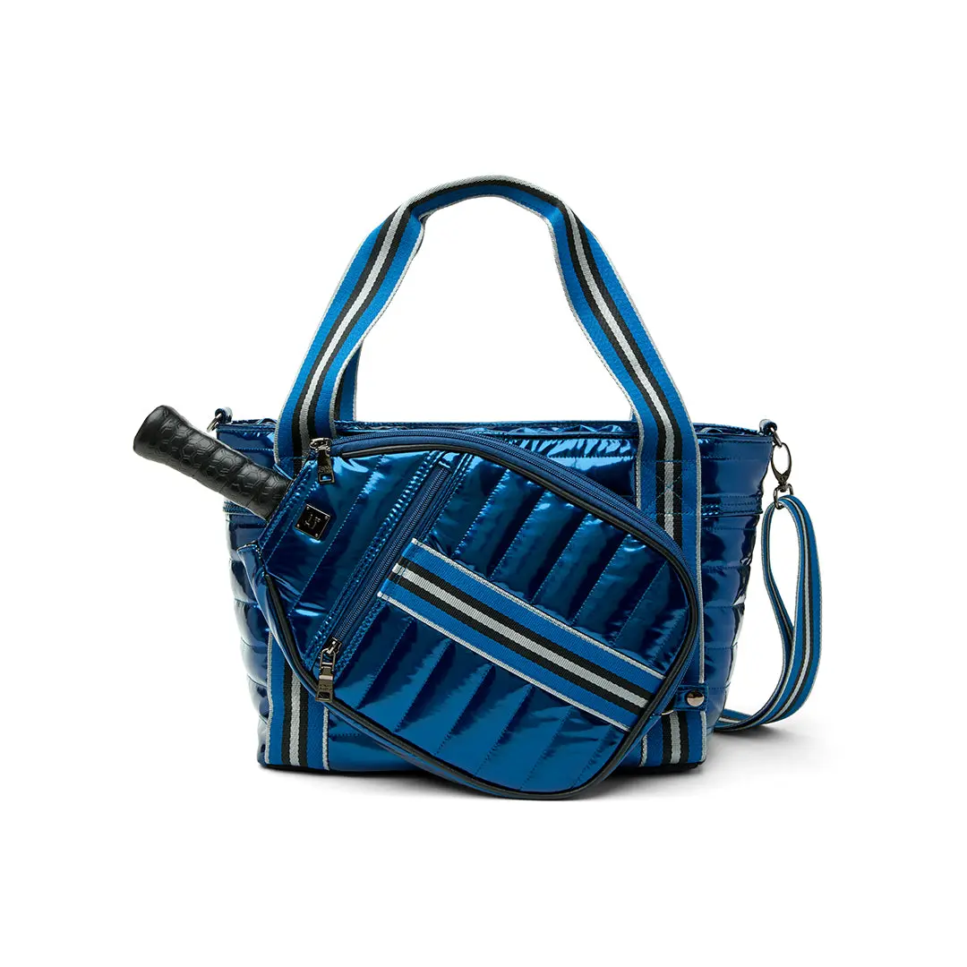 Ace of the Court Pickleball Bag Glossy Navy Patent