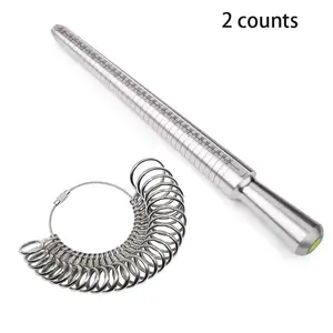 Professional Jewelry Size Measurement Tool Kit, Multifunctional Ring Size Measurement Tool, Jewelry Measuring Tool for Home DIY, Jewellery