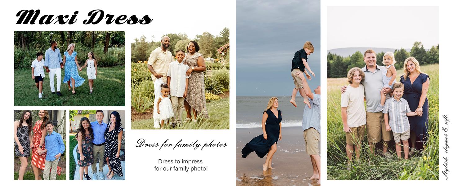 GRECERELLE Women's Spring Summer 2026 Boho Floral Print V-Neck Faux Wrap Maxi Dress for Wedding Guest Graduation Party