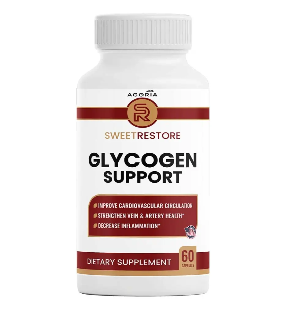 (1 PACK) Sweet Restore Glycogen Support Capsules, Joint Support (60 Capsules) Healthcare
