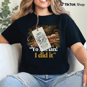 YO ADRIAN I DID IT, iconic Rocky movie quote t shirt, vintage boxing champion graphic tee, retro film fan shirt, unisex black streetwear