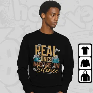 Cacao Wow 4s Sweatshirt Match Move In Silence Money