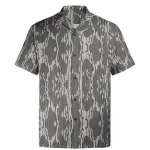Men's Camo Hawaiian Shirt, Duck Hunting Button-Up, Perfect Matching Group Outfits for Summer Vacation, Tropical Beach Wear, Sizes S-5XL