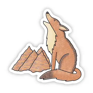 South Dakota Coyote Sticker
