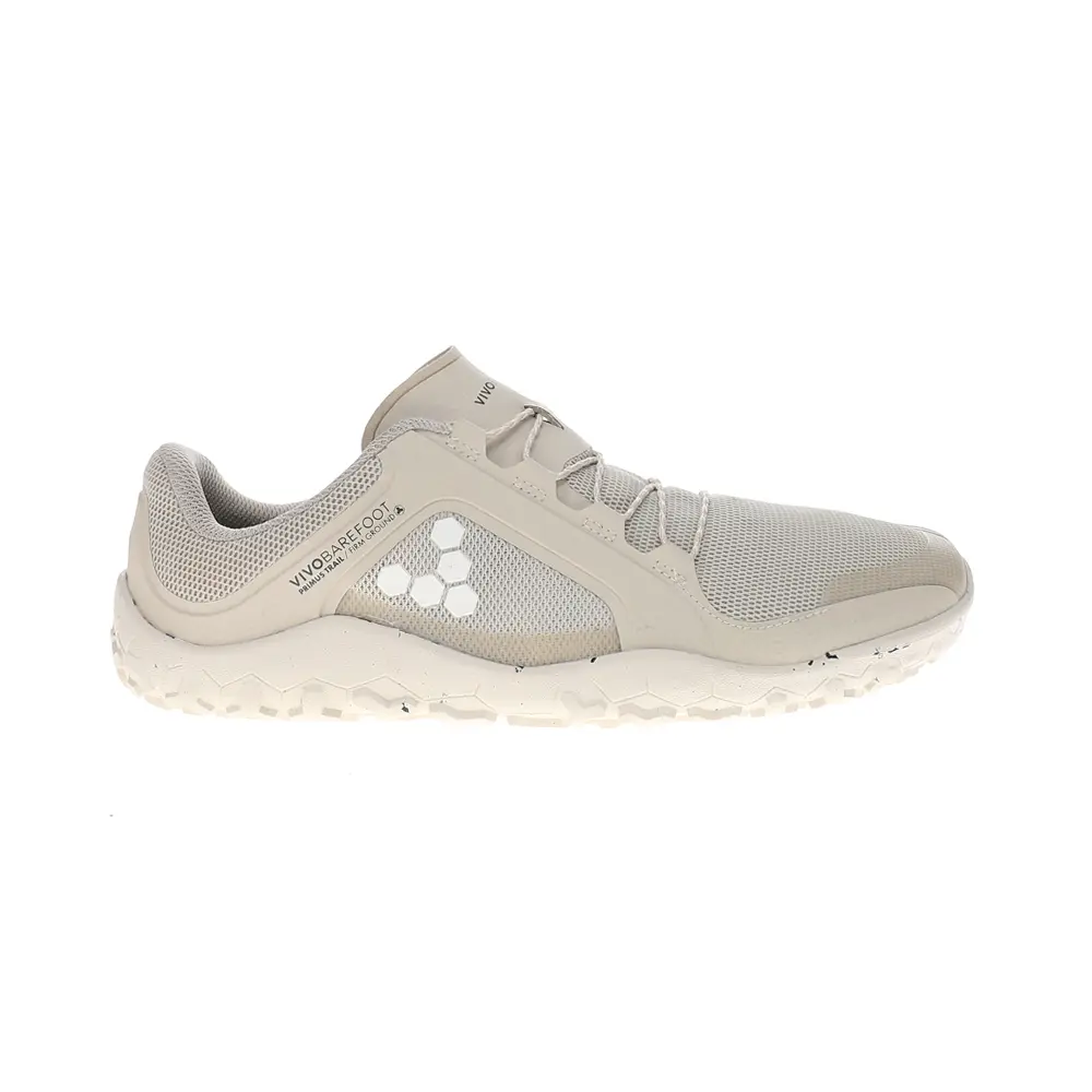Vivobarefoot Mens Primus Trail Ii Firm Ground Running Sneakers Shoes - Off White Vivobarefoot Mens Primus Trail Ii Firm Ground Running Sneakers Shoes - Off White