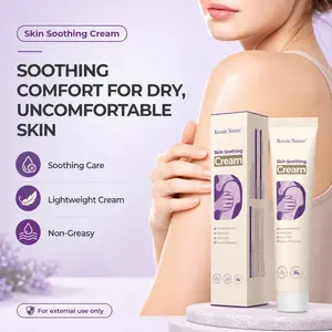Kreain Nature Skin Soothing Cream, Gentle Moisturizing Cream for Dry Sensitive Skin, Lightweight Skin Comfort Cream with Centella Asiatica & Tea Tree Leaf Extract, Non-Greasy External Use, 20g #DealsForYouDays