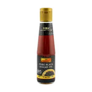 Lee Kum Kee Hong Kong Black Sesame Oil, 207ml - Premium Toasted Sesame Oil for Authentic Asian Cooking, Stir-fries, Marinades & Dressings