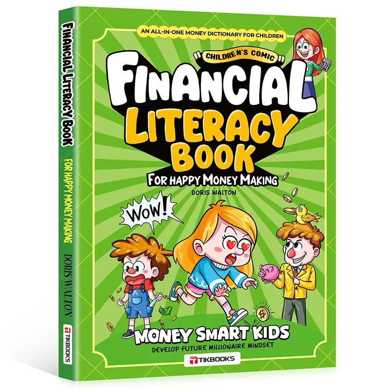 【TIKBOOKS】 S Financial Smarts Comicbook, Educational Textbook for Children to Build Lifelong Money Skills