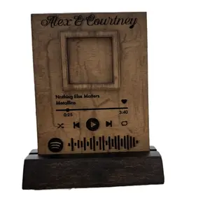 Spotify Song Code Frame - Personalized Photo Frame - Decor