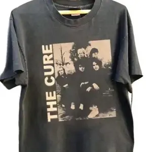 The Cure 90s Vintage Shirt, The Cure Merch, The Cure Band T-shirt Cotton Fabric