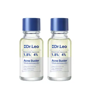 【Bundle & Save】Dr.Leo Pimple Drying Lotion Plus(2 Bottles) | 24H Spot Rescue | 1.8% Encapsulated Salicylic Acid + 4% Niacinamide | Acne Clearing Products | Inflammation Relief & Redness-Calming For Oily Skin #Summervibes