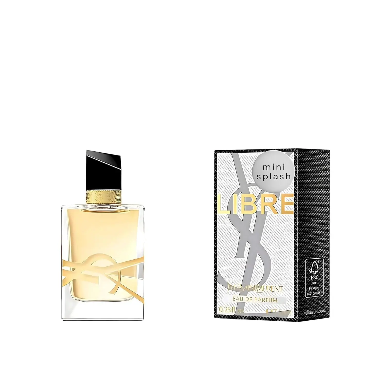 YSL LIBRE Perfume for Women Mini EDP Splash 0.25 Ounce |