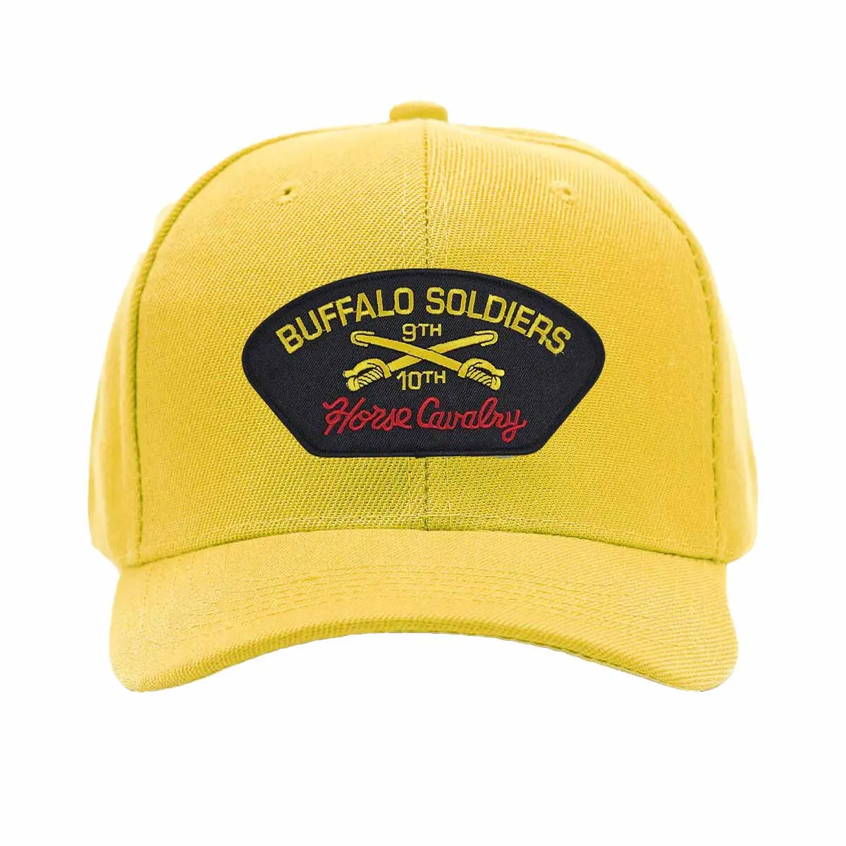 US ARMY BUFFALO SOLDIERS  CAVALRY PATCH AFRICAN AMERICAN BLACK HISTORY HAT Unisex baseball cap