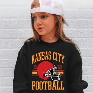 Kids Kansas City Football Sweatshirt , Kansas City Football , Kansas City Football Youth Size Sweatshirts , Youth Heavy Blend Hooded Sweatshirt , Game Day Sweatshirt