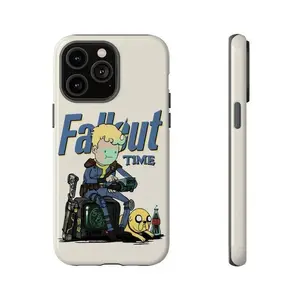 Retro Game "Fallout" Theme 2-in-1 Film-Style Phone Case. Compatible with iPhone 17, 16, 15, 14, 13.