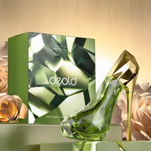 Deold Floral Eau De Parfum - Romantic Gift for Wife, Girlfriend & Mother - Elegant Stiletto Heel Bottle with Jasmine & Rose Scent
