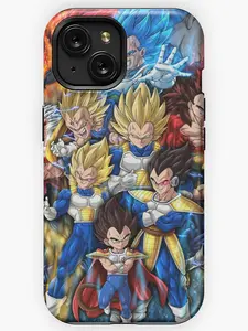 The Evolution of Vegeta II iPhone Case for iPhone 15 14 Pro 11 Max 12 13 X 12.