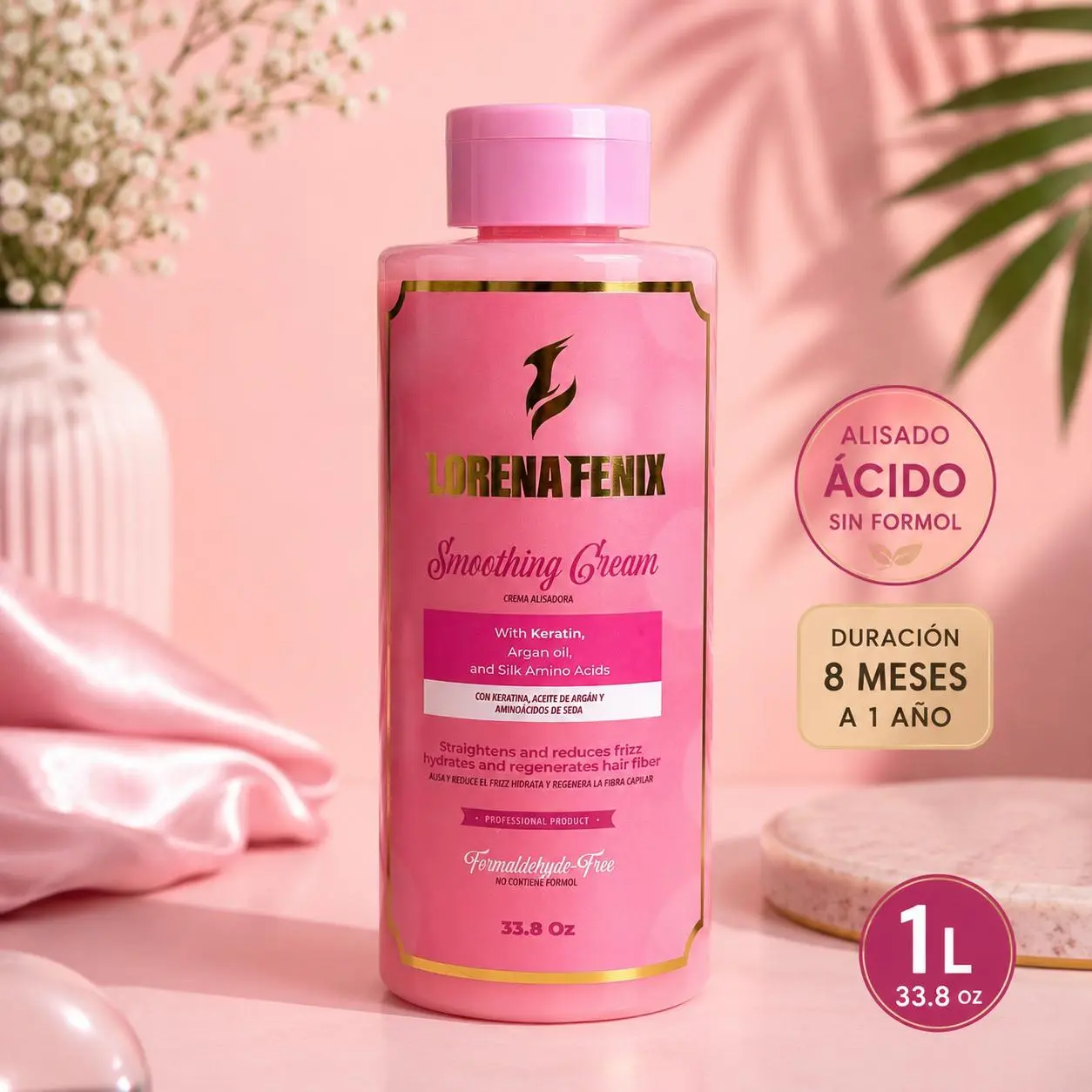 Alisado Brasileño Profesional Lorena Fénix Conditioner Frizz