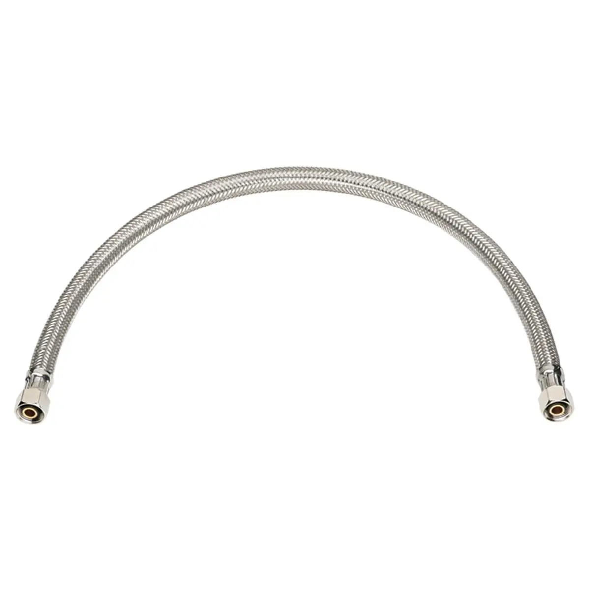 212 MAIN Braided Stainless Steel Compression Faucet Supply Line - 0.37 Compression Ends, 0.37 Dia., 16 in. Heavy Duty Flexible Metal Hose for Boating Water Sports, Heavy Duty Hose