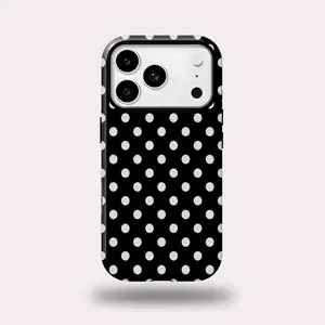 Solid Black Polka Dot Phone Case,phone Case Suitable for Iphone 11/12/13/14/15/16/17 Pro Promax Plus Air,Camouflage Phone Case for Hunting, Bling Glitter Virgin Mary Phone Case, IPhone Case, Cover, Accessories