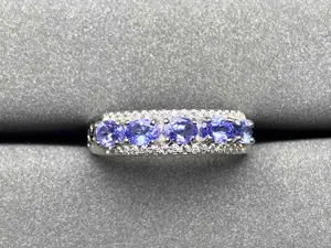 A204 Tanzanite Ring Natural Stone