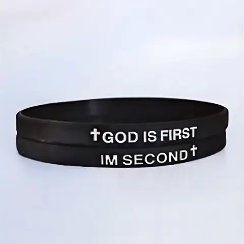 Silicone Wristbands, Wrist Accessory, Fashionable Men's and Women's Wristbands, Motivational Jewelry, Watch Strap Bracelets, Bible Scripture Bracelets, Suitable for Daily Wear, Vacation and Dating Occasions, Fashionable Accessories, Arm Bands