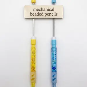 Mechanical Beaded Pencils - Unique Design with Beads for Enhanced Writing Experience