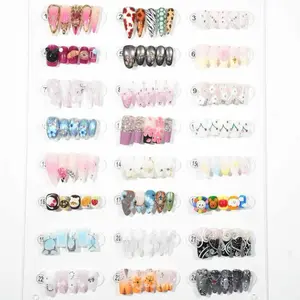 zb143..24 sets of high-appearance-level nails-host:Mamie