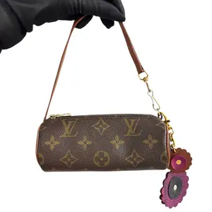 Pre-owned Louis Vuitton Coated Canvas Mini Bags Monogram Mini Papillon