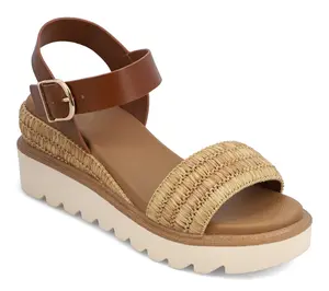 MIA Raffia Platform Sandals - Odalys MIA Raffia Platform Sandals - Odalys