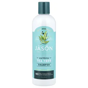 Jason Natural Hair Remedies, Purifying Tea Tree Shampoo, 12 fl oz (355 ml)