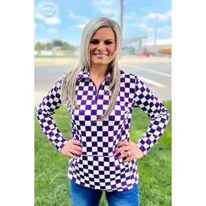 Pep Rally Purple Pullover