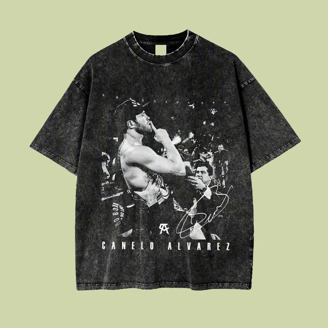 Canelo Alvarez Shirt, Canelo Alvarez Boxing Vintage Shirt, MMA wash shirt, UFC streetwear shirt, gift for him, gift for fan