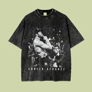 Canelo Alvarez Shirt, Canelo Alvarez Boxing Vintage Shirt, MMA wash shirt, UFC streetwear shirt, gift for him, gift for fan