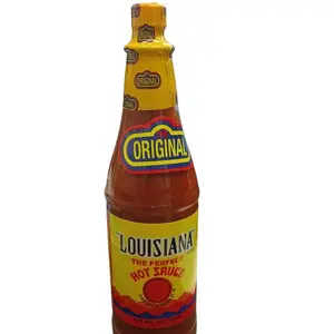 Louisiana Hot Sauce, Bold Spicy Condiment for Grilled Meats, Tacos, and Dipping