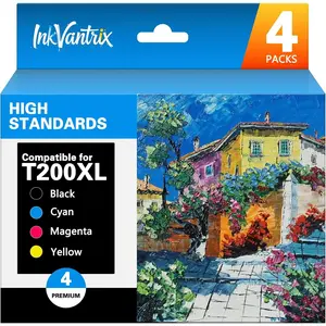Remanufactured Ink Cartridges Replacement for Epson  Magenta 1 Yellow