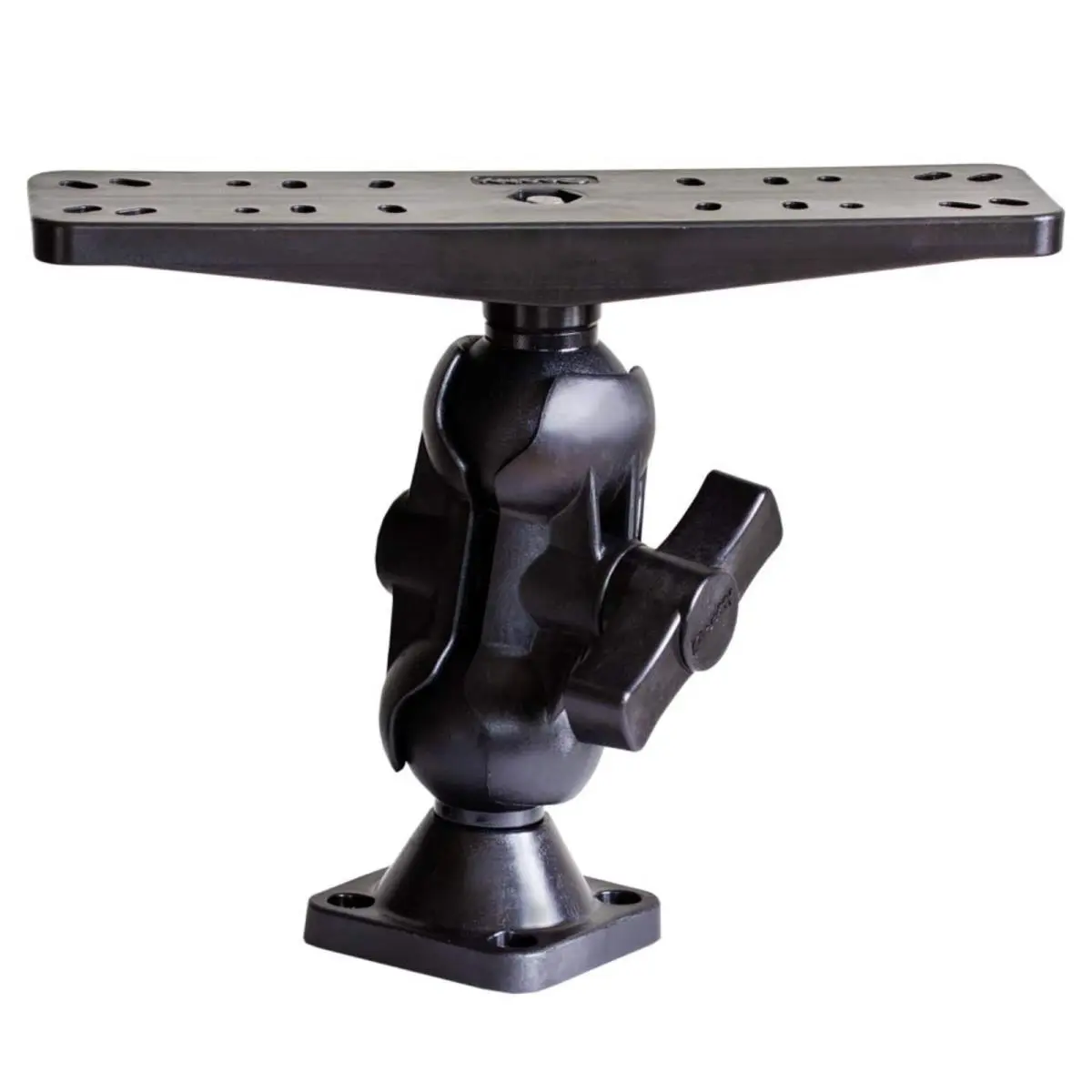 Scotty 2.25" Heavy-Duty Ball Mount for Fish Finders, Reinforced Nylon & Stainless Steel, Fixed Base for 10-12" Units, Corrosion-Proof with Reliable Holding Power, Fish Finder, Nylon/Steel, 2.25 In, Easy Installation, Fishing, Lifetime
