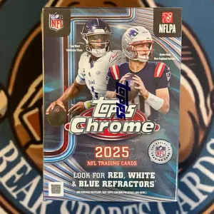 2025 Topps Chrome NFL Blaster Box