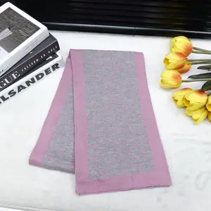 Pre-owned Gucci Purple Cashmere Scarf T10226796